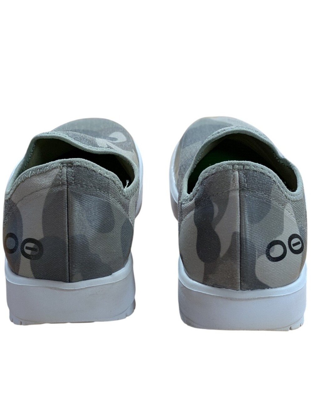OOFOS OOmg EeZee Low Shoe Green Camo Womens Size 9 - Picture 7 of 11